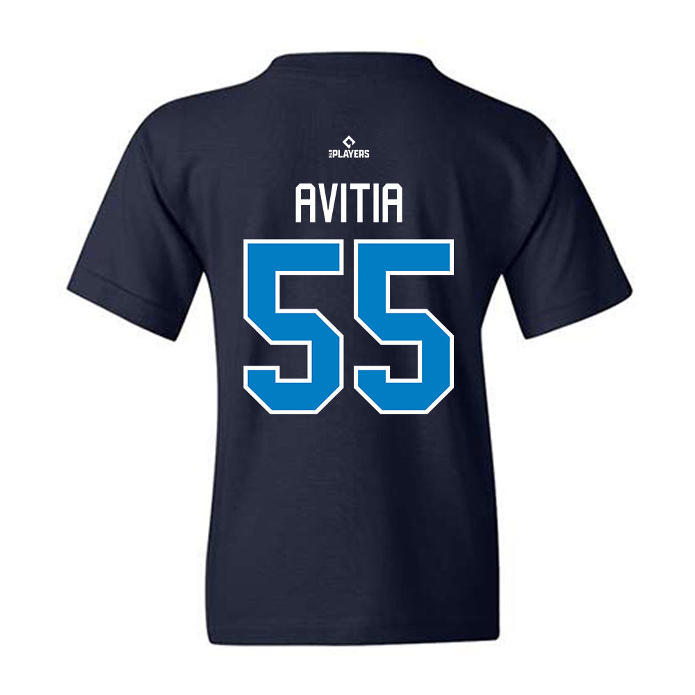 MB Pelicans - MILB Baseball : Daniel Avitia - Youth T-Shirt-1