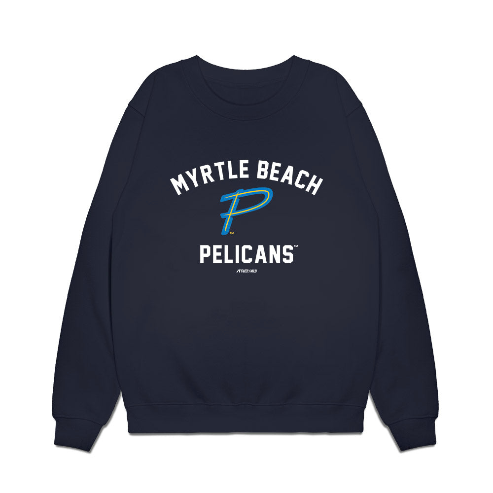 MB Pelicans - MILB Baseball : Juan Cabada - Premium Crewneck Sweatshirt-0