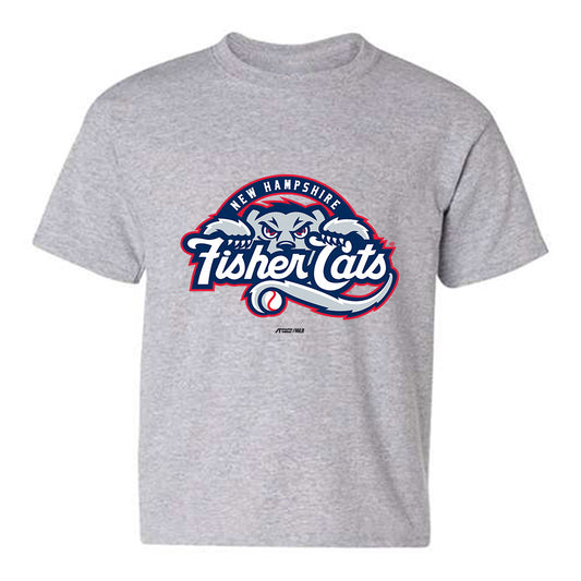 NH Fisher Cats - MILB Baseball : Mathieu Vallee - Youth T-Shirt-0