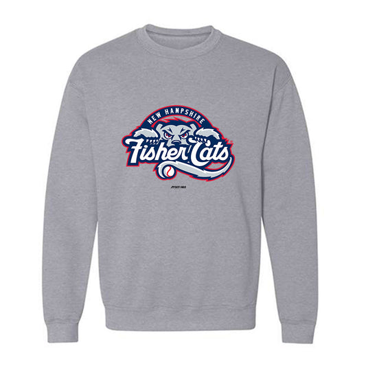 NH Fisher Cats - MILB Baseball : Jackson Wentworth - Crewneck Sweatshirt-0