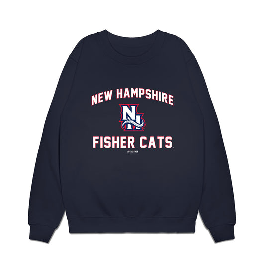 NH Fisher Cats - MILB Baseball : Devereaux Harrison - Premium Crewneck Sweatshirt-0