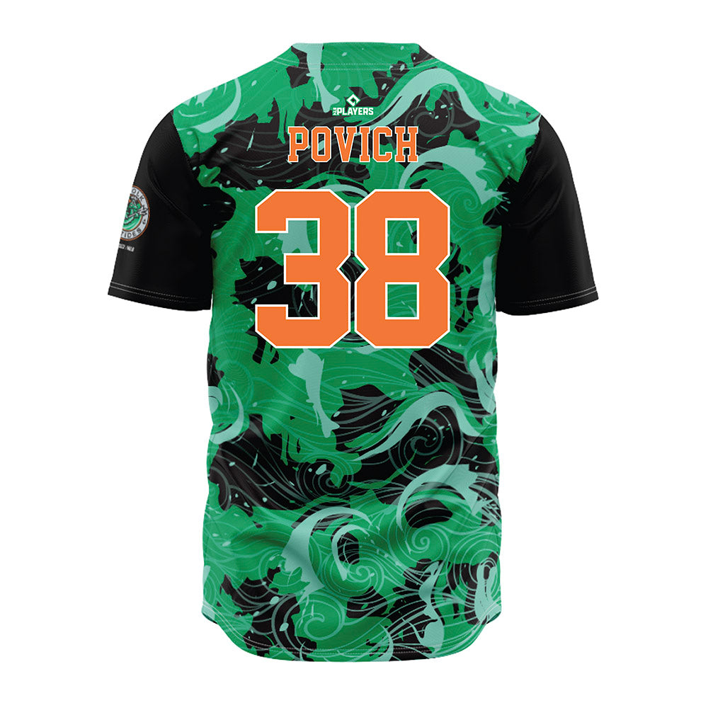 Norfolk Tides - MILB Baseball : Cade Povich - Jersey-1