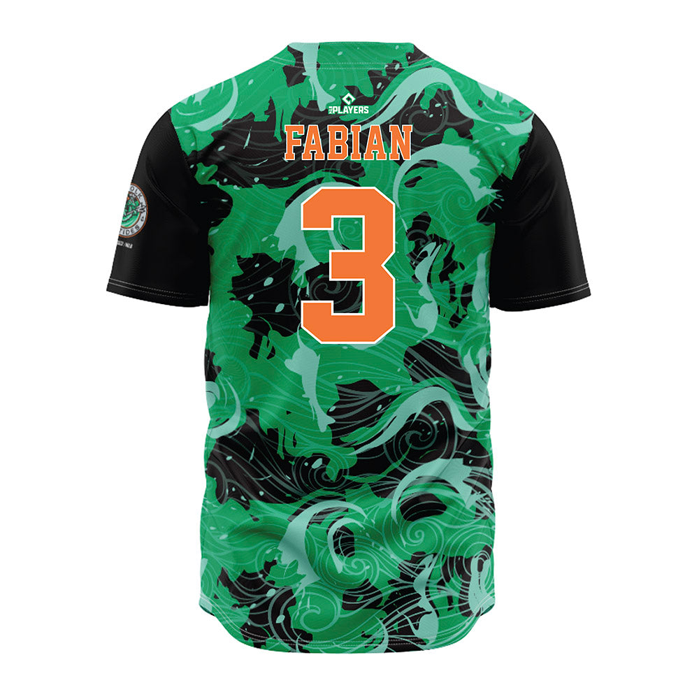 Norfolk Tides - MILB Baseball : Jud Fabian - Jersey-1