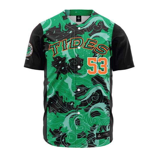 Norfolk Tides - MILB Baseball : Aron Estrada - Jersey-0