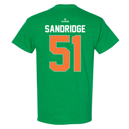 Norfolk Tides - MILB Baseball : Jayvien Sandridge - T-Shirt-1