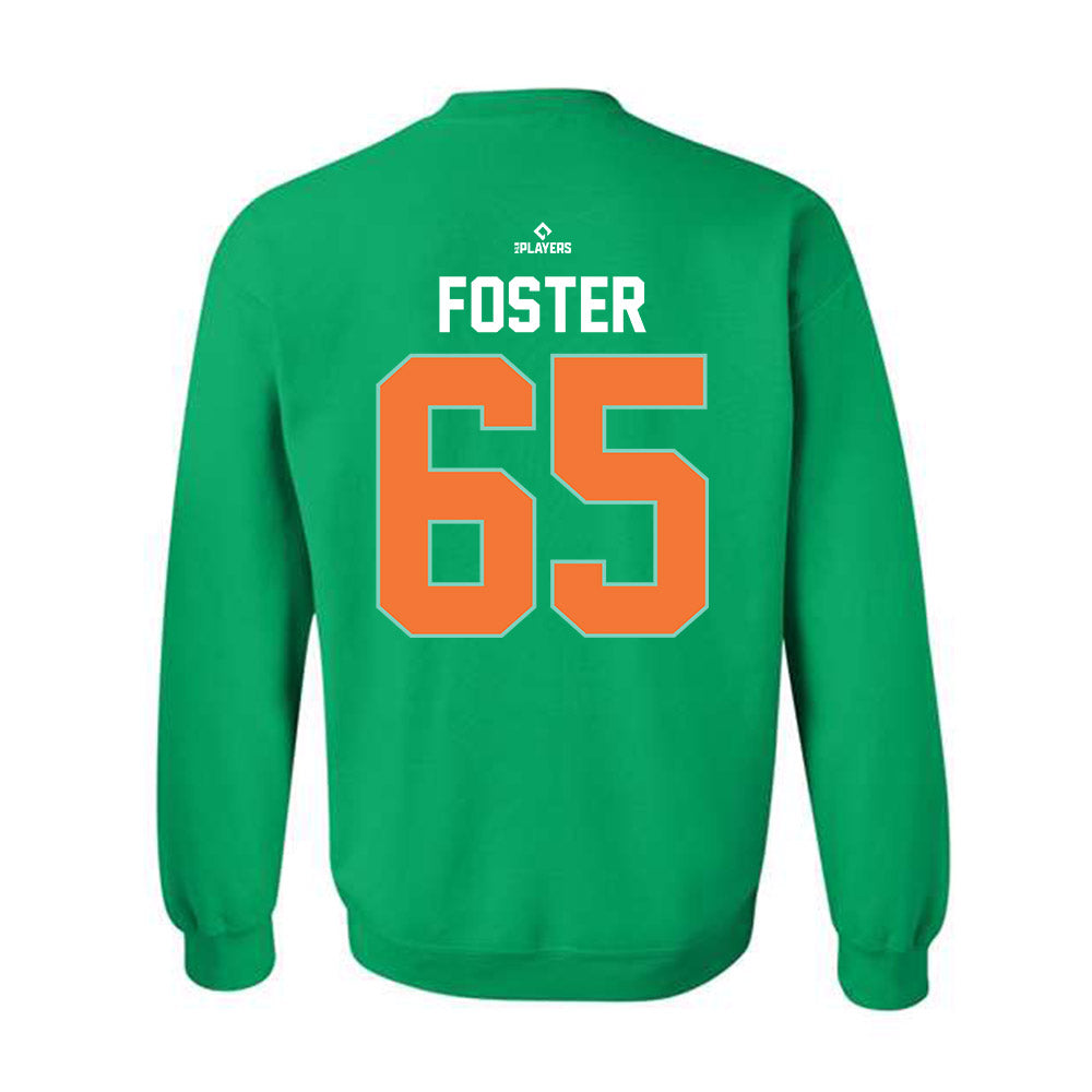 Norfolk Tides - MILB Baseball : Cameron Foster - Crewneck Sweatshirt-1