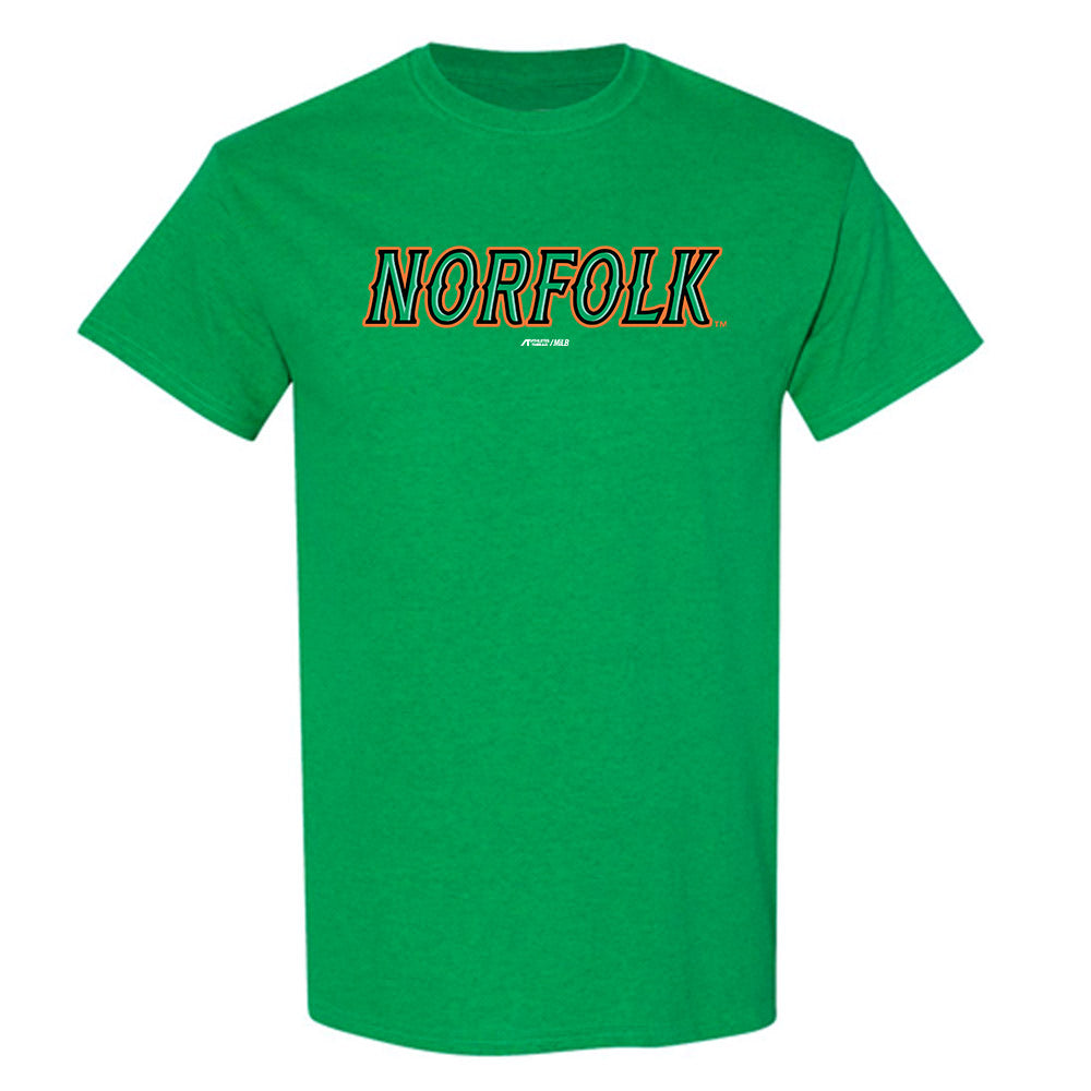 Norfolk Tides - MILB Baseball : Albert Suarez - T-Shirt-0