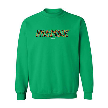 Norfolk Tides - MILB Baseball : Reed Trimble - Crewneck Sweatshirt-0