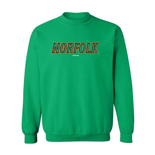Norfolk Tides - MILB Baseball : Jud Fabian - Crewneck Sweatshirt-0