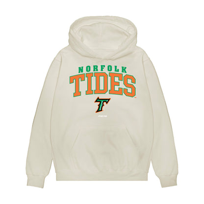 Norfolk Tides - MILB Baseball : Yaqui Rivera - Premium Hooded Sweatshirt-0