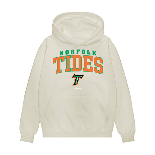 Norfolk Tides - MILB Baseball : Payton Eeles - Premium Hooded Sweatshirt-0