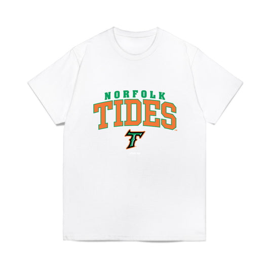 Norfolk Tides - MILB Baseball : Cade Povich - Comfort Colors T-Shirt-0
