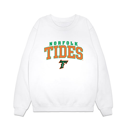 Norfolk Tides - MILB Baseball : Michael Forret - Premium Crewneck Sweatshirt-0