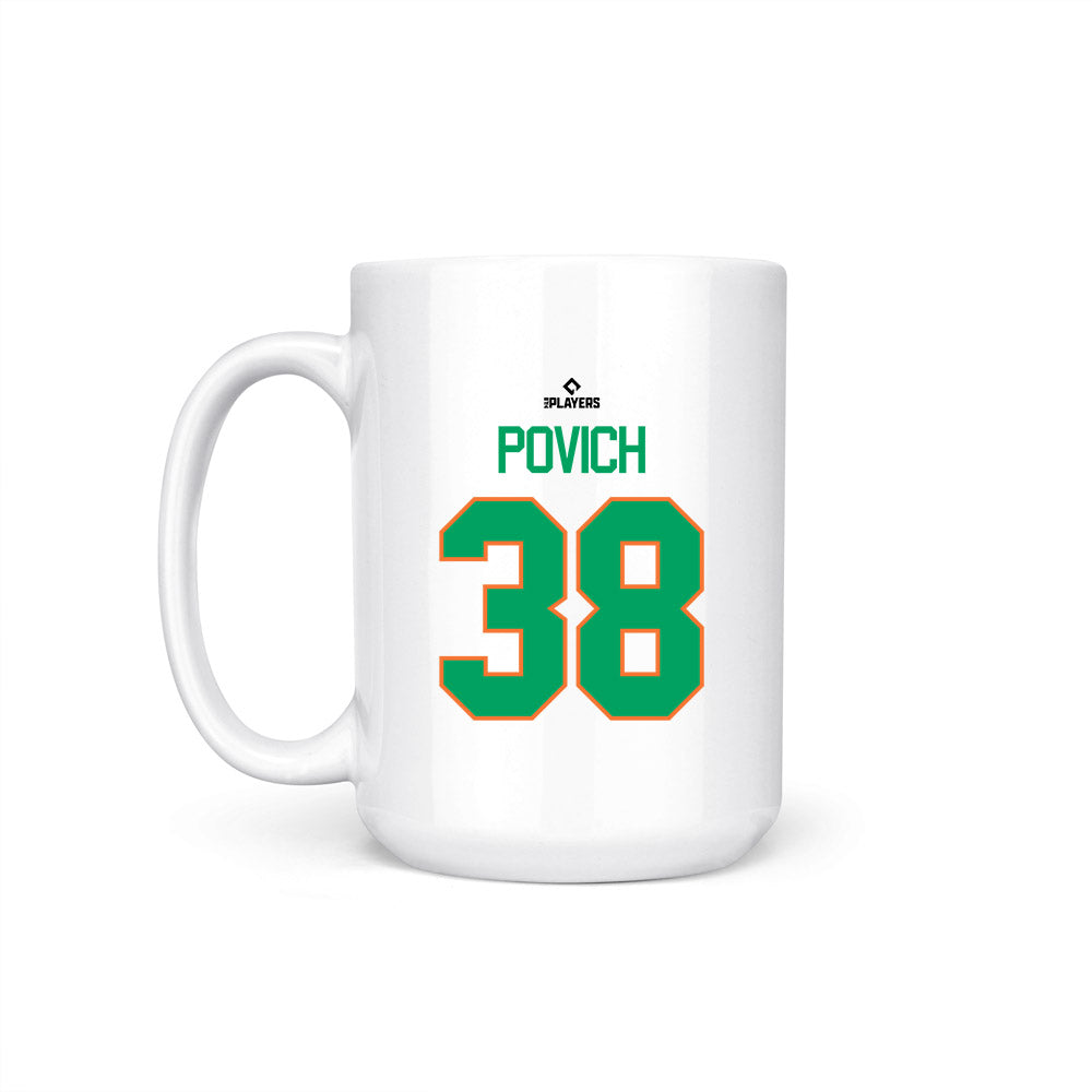 Norfolk Tides - MILB Baseball : Cade Povich - Coffee Mug-1