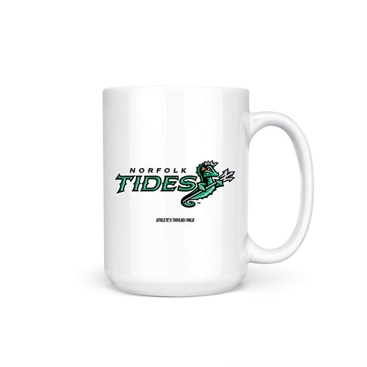 Norfolk Tides - MILB Baseball : Tavian Josenberger - Coffee Mug-0
