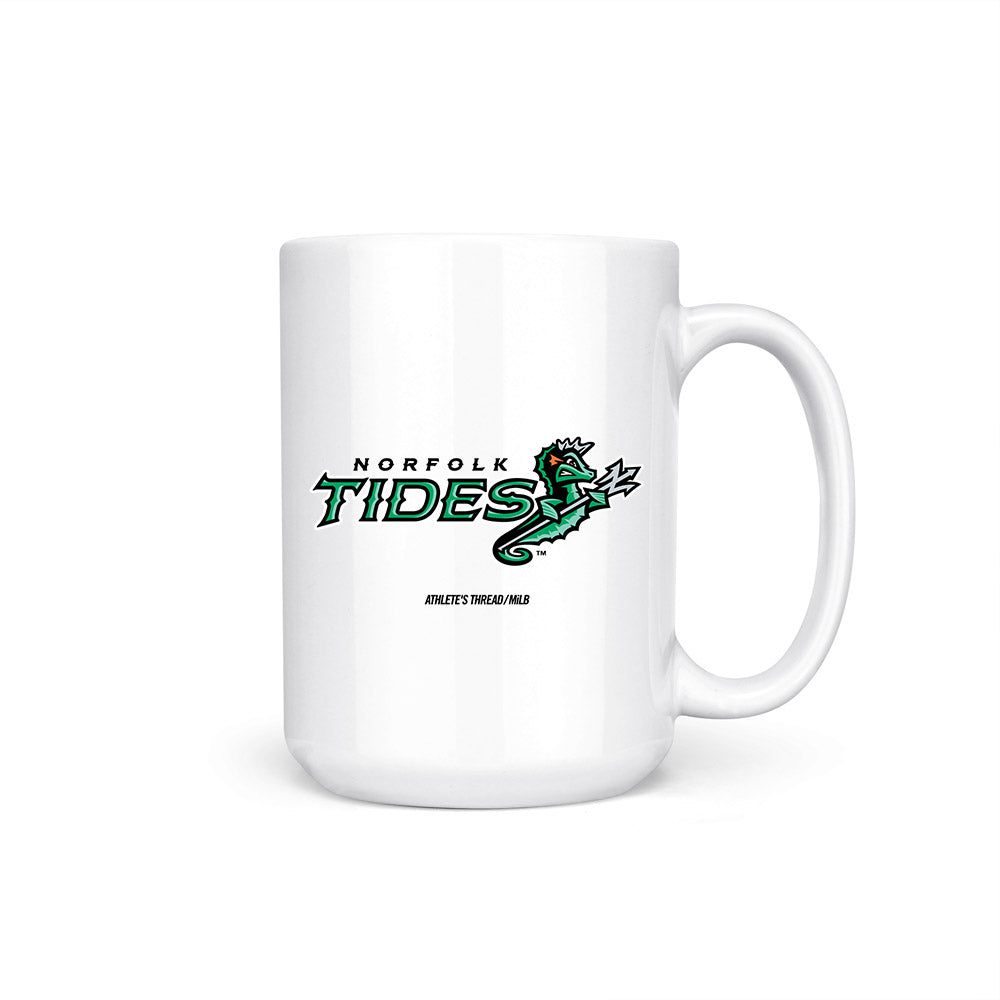 Norfolk Tides - MILB Baseball : Ryan Helsley - Coffee Mug-0
