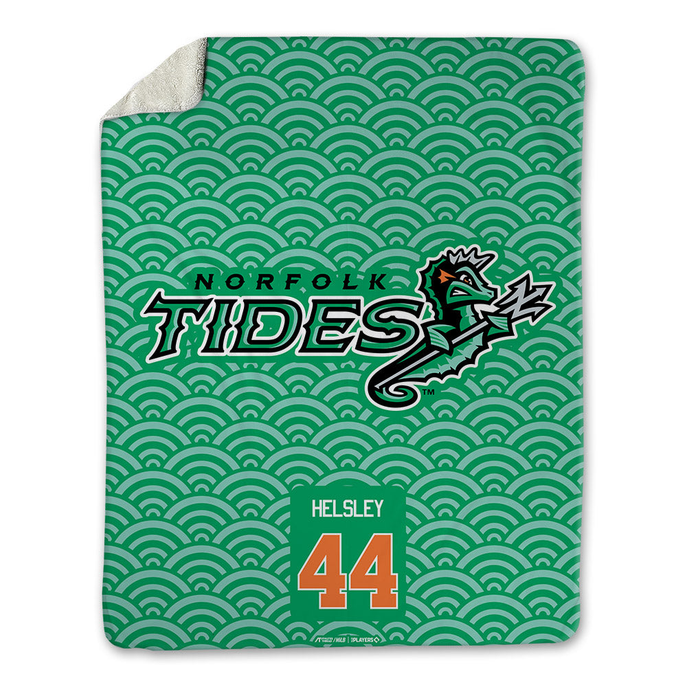Norfolk Tides - MILB Baseball : Ryan Helsley - Blanket-0
