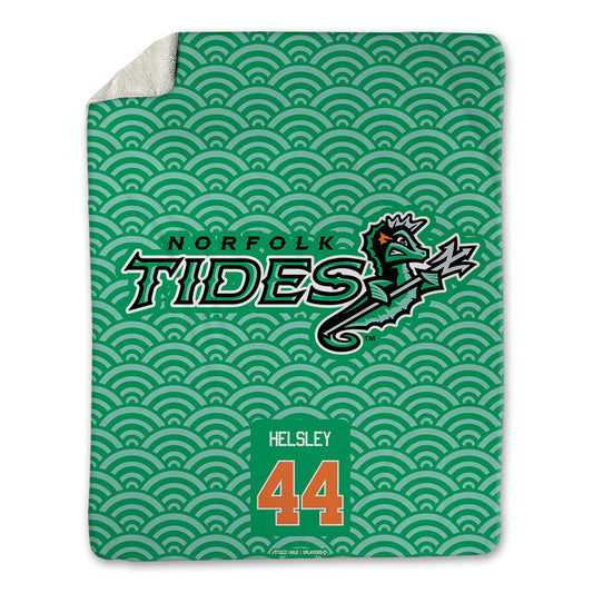 Norfolk Tides - MILB Baseball : Ryan Helsley - Blanket-0