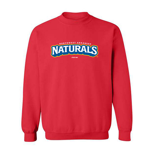 NW Arkansas Naturals - MILB Baseball : Anthony Simonelli - Crewneck Sweatshirt-0
