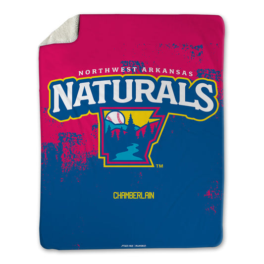 NW Arkansas Naturals - MILB Baseball : Christian Chamberlain - Blanket-0
