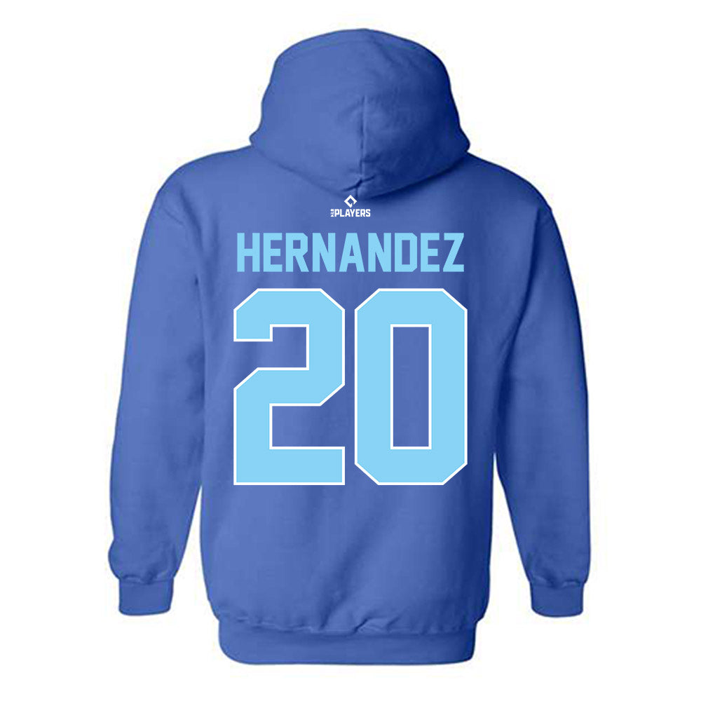 OKC Comets - MILB Baseball : Jonathan Hernandez - Hooded Sweatshirt-1