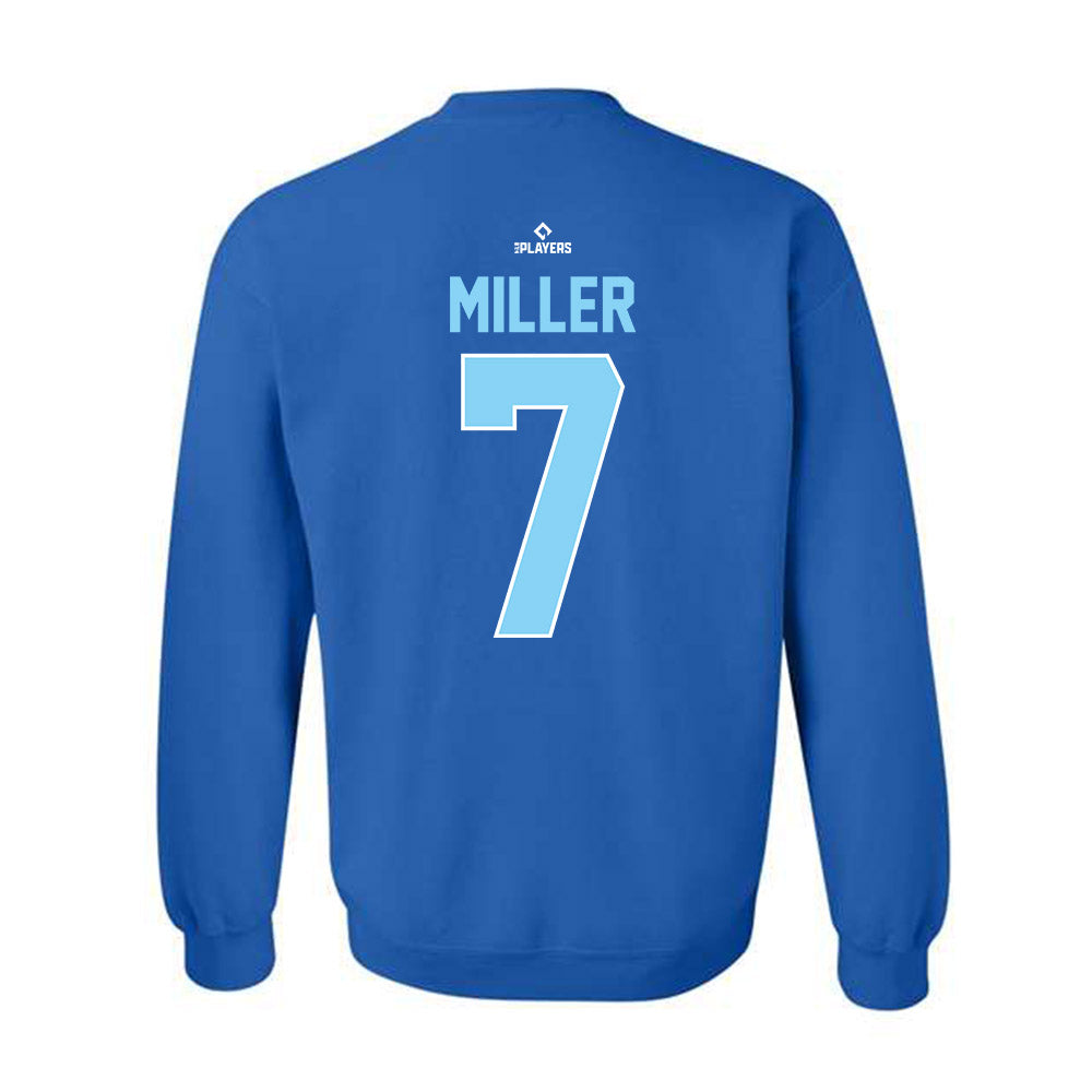 OKC Comets - MILB Baseball : Noah Miller - Crewneck Sweatshirt-1