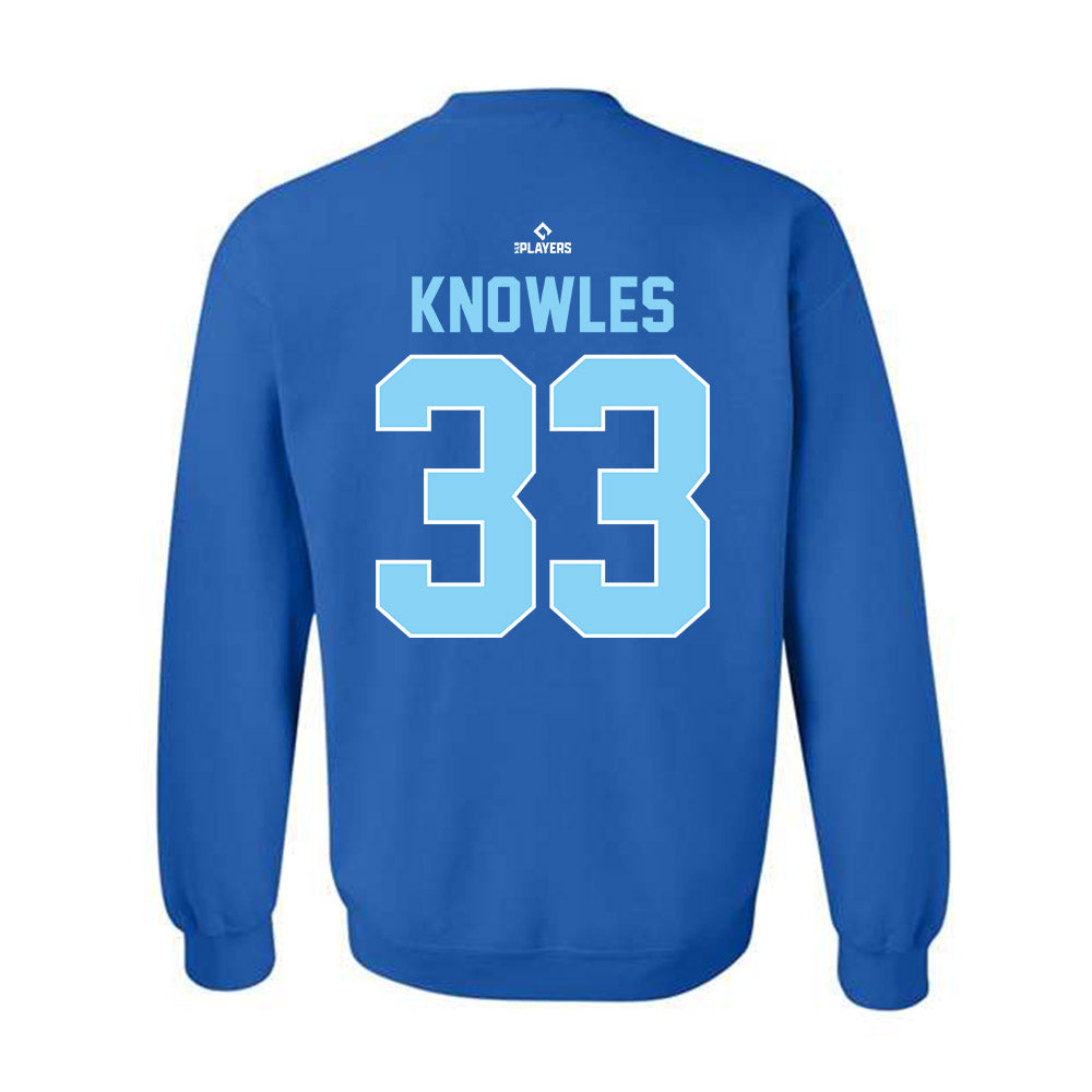OKC Comets - MILB Baseball : Antonio Knowles - Crewneck Sweatshirt-1