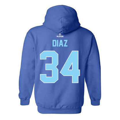 OKC Comets - MILB Baseball : Edwin Diaz - Hooded Sweatshirt-1