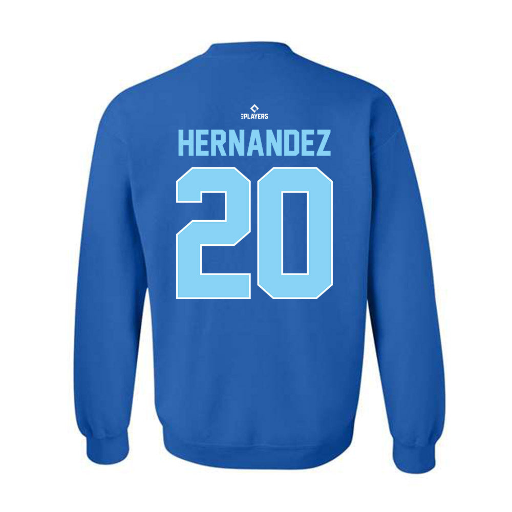 OKC Comets - MILB Baseball : Jonathan Hernandez - Crewneck Sweatshirt-1