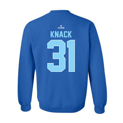 OKC Comets - MILB Baseball : Landon Knack - Crewneck Sweatshirt-1