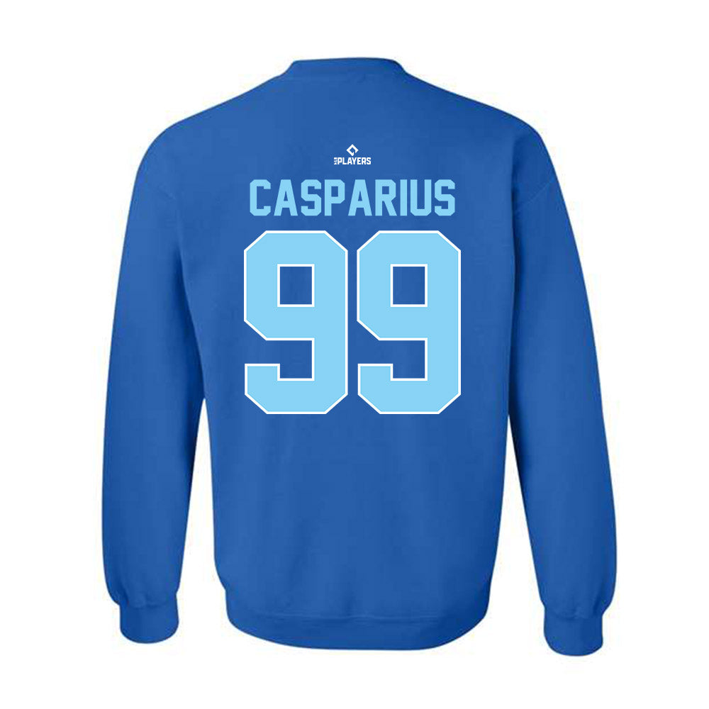 OKC Comets - MILB Baseball : Ben Casparius - Crewneck Sweatshirt-1