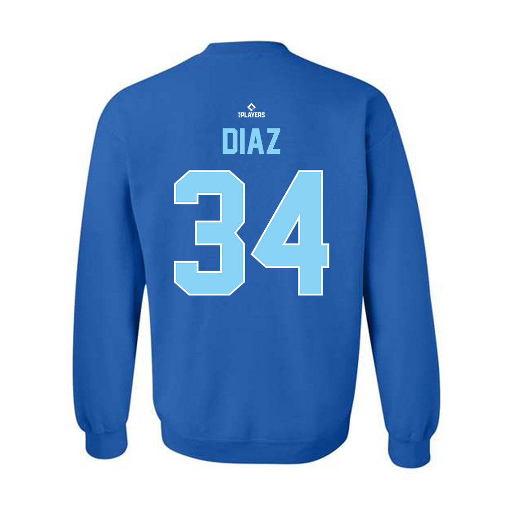 OKC Comets - MILB Baseball : Edwin Diaz - Crewneck Sweatshirt-1