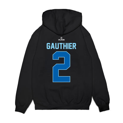 OKC Comets - MILB Baseball : Austin Gauthier - Premium Hooded Sweatshirt-1