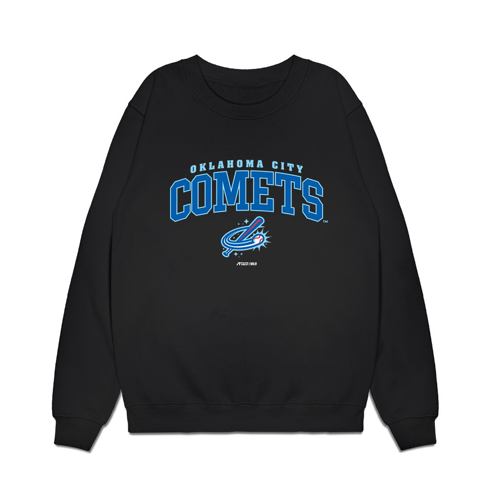 OKC Comets - MILB Baseball : Paul Gervase - Premium Crewneck Sweatshirt-0
