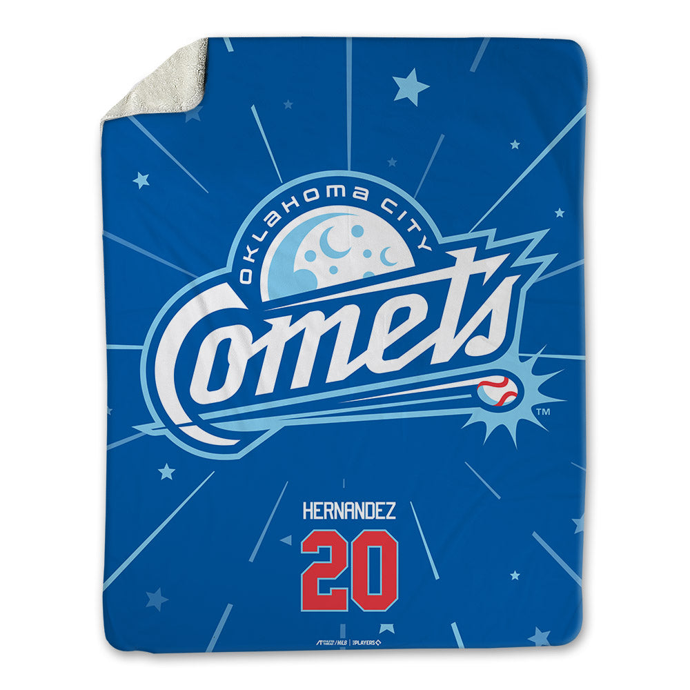 OKC Comets - MILB Baseball : Jonathan Hernandez - Blanket-0