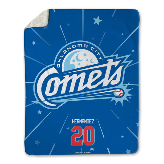 OKC Comets - MILB Baseball : Jonathan Hernandez - Blanket-0