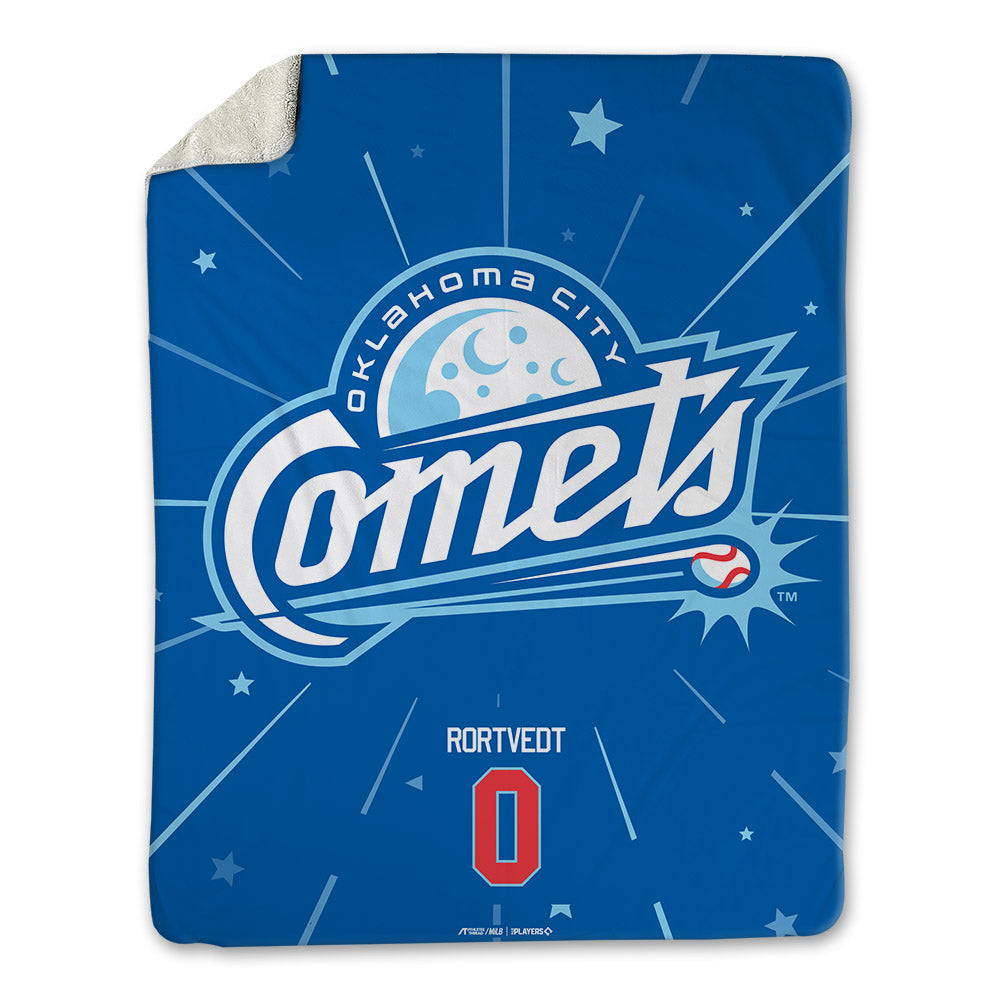 OKC Comets - MILB Baseball : Ben Rortvedt - Blanket-0