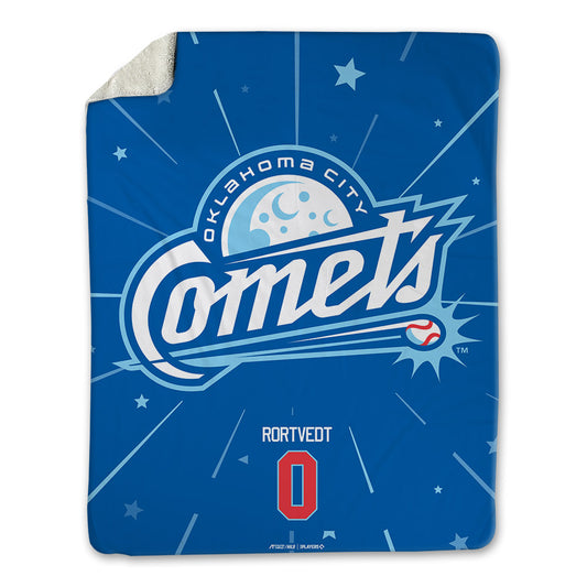 OKC Comets - MILB Baseball : Ben Rortvedt - Blanket-0