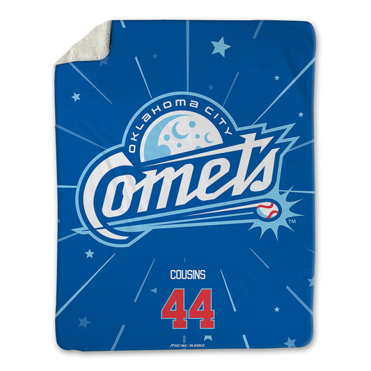 OKC Comets - MILB Baseball : Jake Cousins - Blanket-0