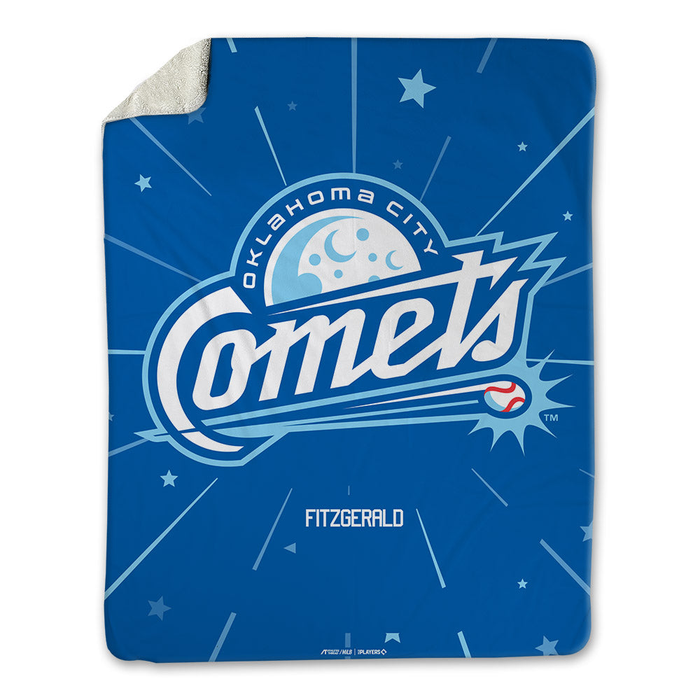 OKC Comets - MILB Baseball : Tyler Fitzgerald - Blanket-0