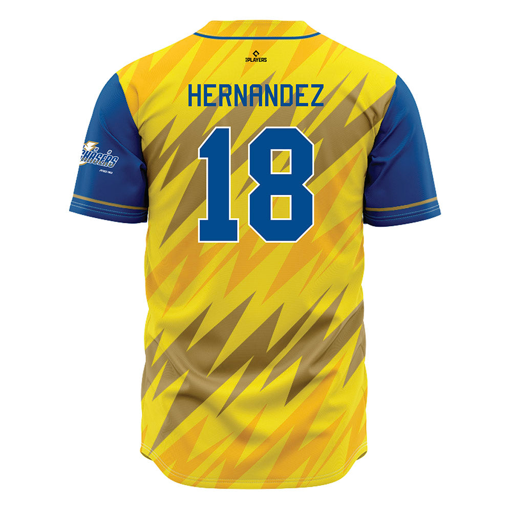 Omaha Storm Chasers - MILB Baseball : Omar Hernandez - Jersey-1