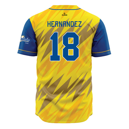 Omaha Storm Chasers - MILB Baseball : Omar Hernandez - Jersey-1