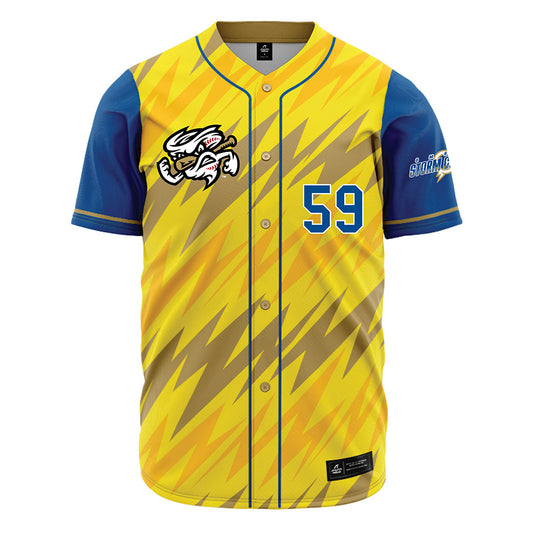 Omaha Storm Chasers - MILB Baseball : Ben Kudrna - Jersey-0