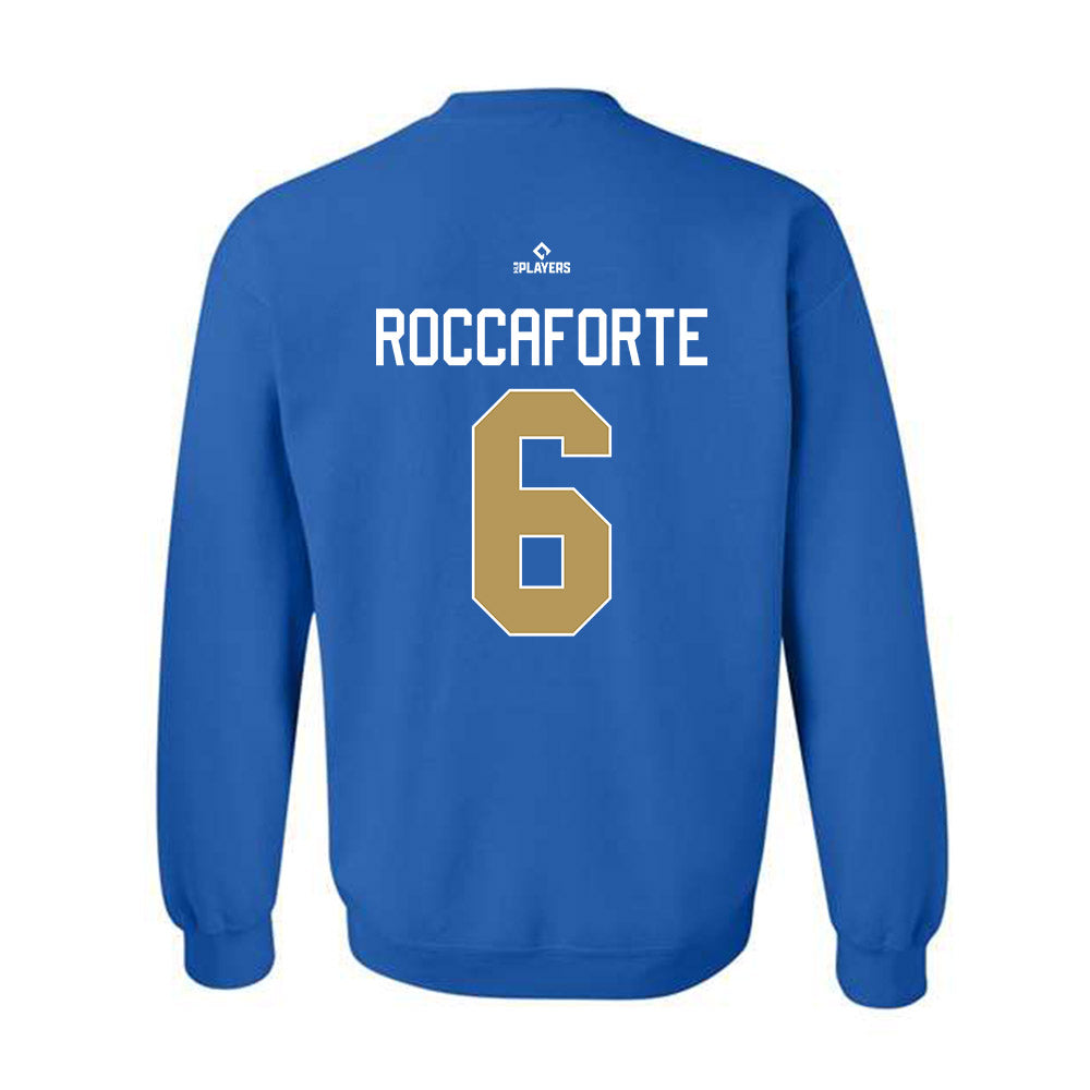 Omaha Storm Chasers - MILB Baseball : Carson Roccaforte - Crewneck Sweatshirt-1