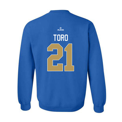 Omaha Storm Chasers - MILB Baseball : Abraham Toro - Crewneck Sweatshirt-1