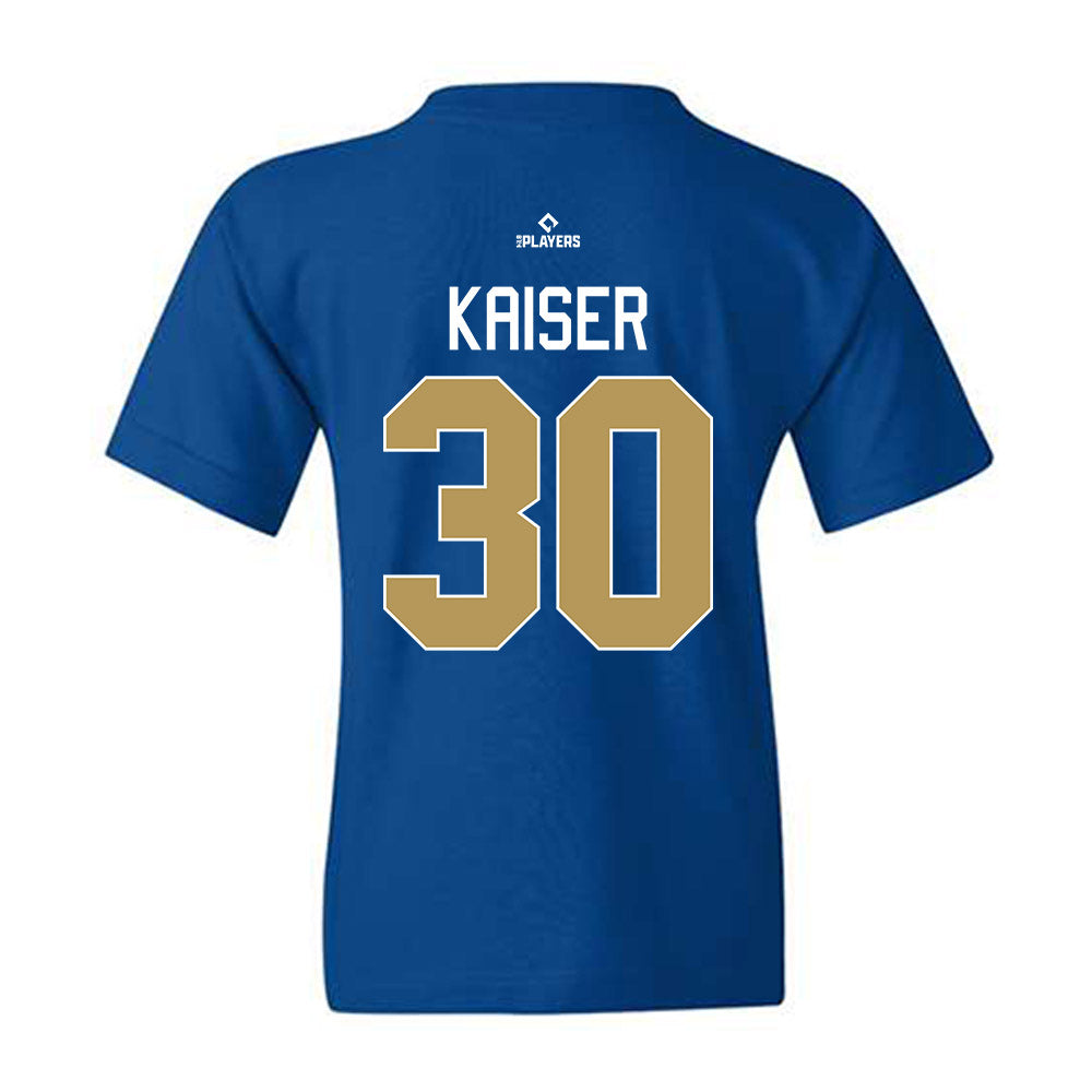 Omaha Storm Chasers - MILB Baseball : Connor Kaiser - Youth T-Shirt-1