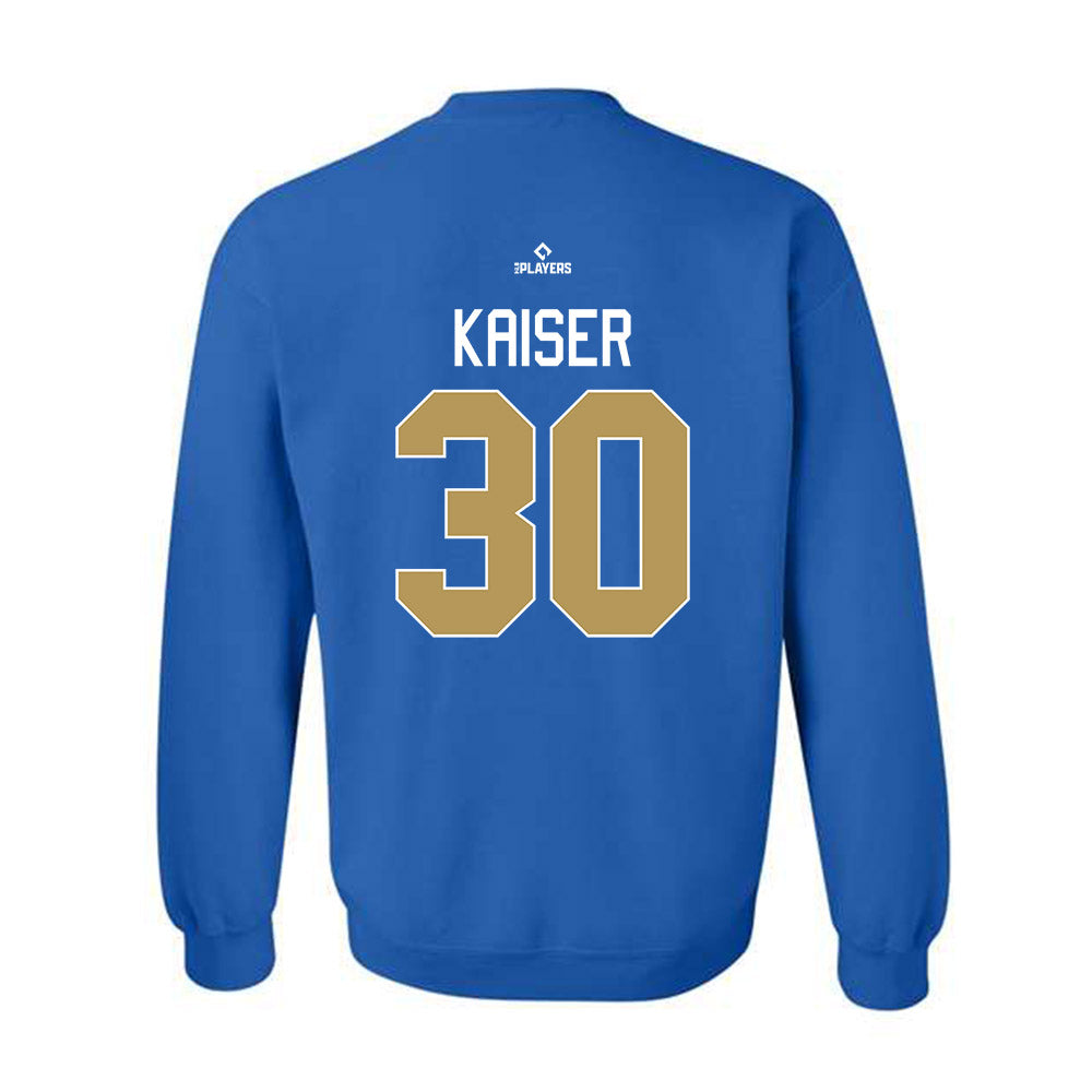 Omaha Storm Chasers - MILB Baseball : Connor Kaiser - Crewneck Sweatshirt-1