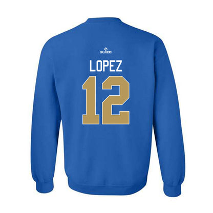 Omaha Storm Chasers - MILB Baseball : Alejo Lopez - Crewneck Sweatshirt-1