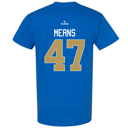 Omaha Storm Chasers - MILB Baseball : John Means - T-Shirt-1