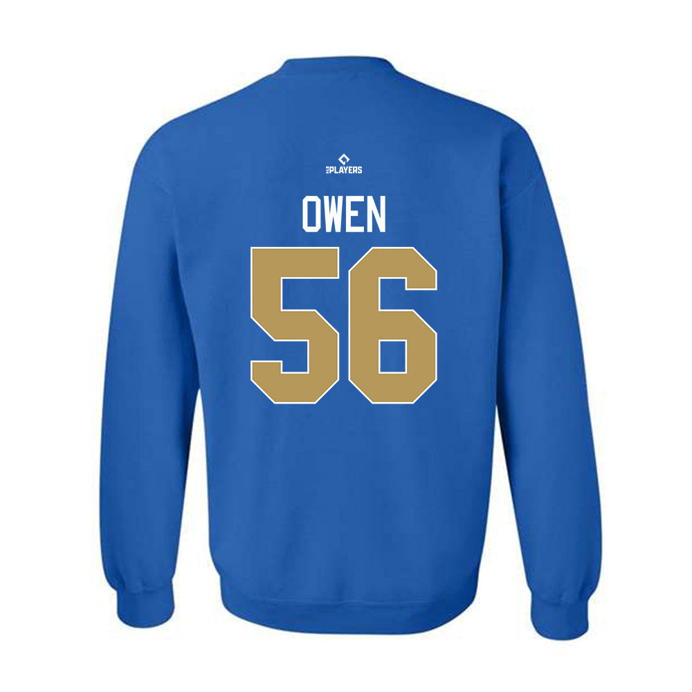 Omaha Storm Chasers - MILB Baseball : Hunter Owen - Crewneck Sweatshirt-1
